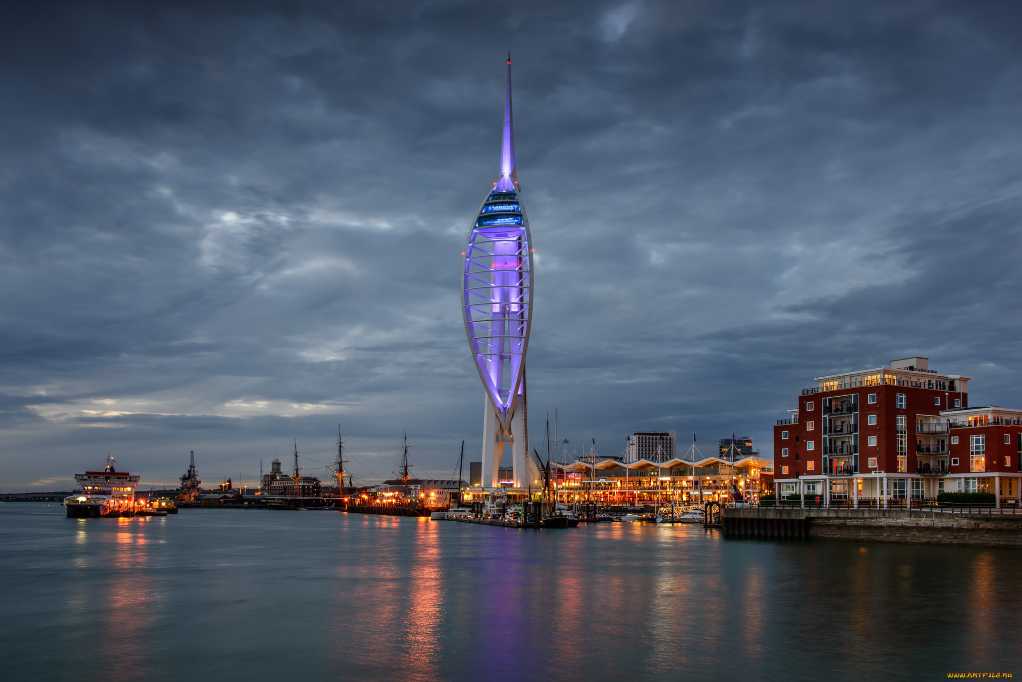 moody spinnaker tower, , -   , , , 